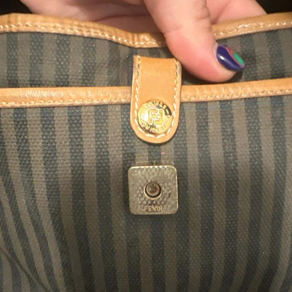 Fendi Black and Tan Men's Bag - Picture 9 of 16